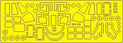 1:72 Westland Sea King HC.4, HC.3/Mk.43 BASIC kabuki masks