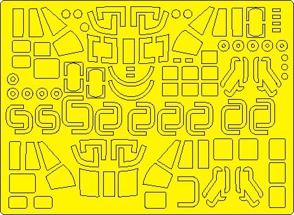 1:72 Westland Sea King HC.4, HC.3/Mk.43 EXPERT kabuki masks