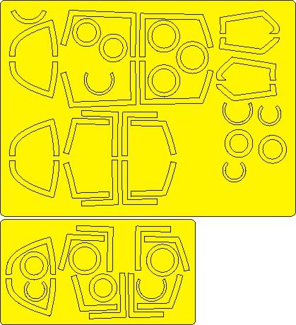 1:48 MiG-35 ADVANCED kabuki masks