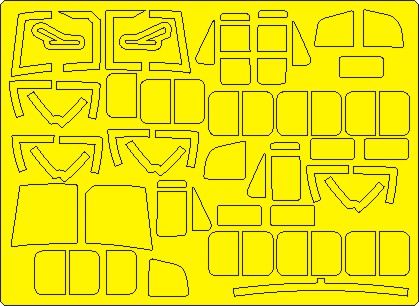 1:48 Bell UH-1D EXPERT kabuki masks