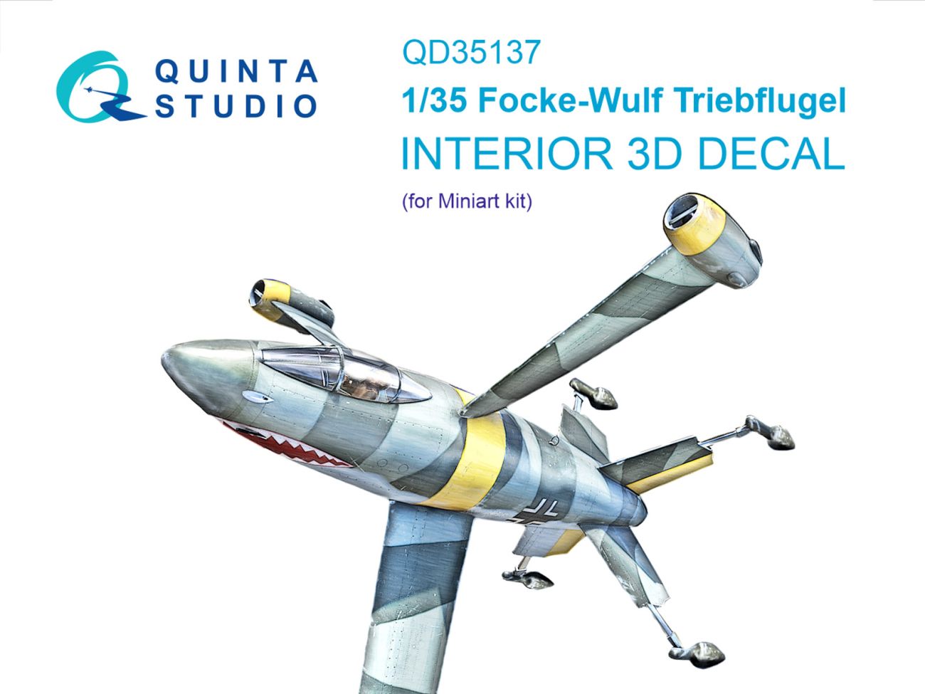 1:35 FW Triebflugel 3D-Printed & coloured Interior on decal paper (Miniart)