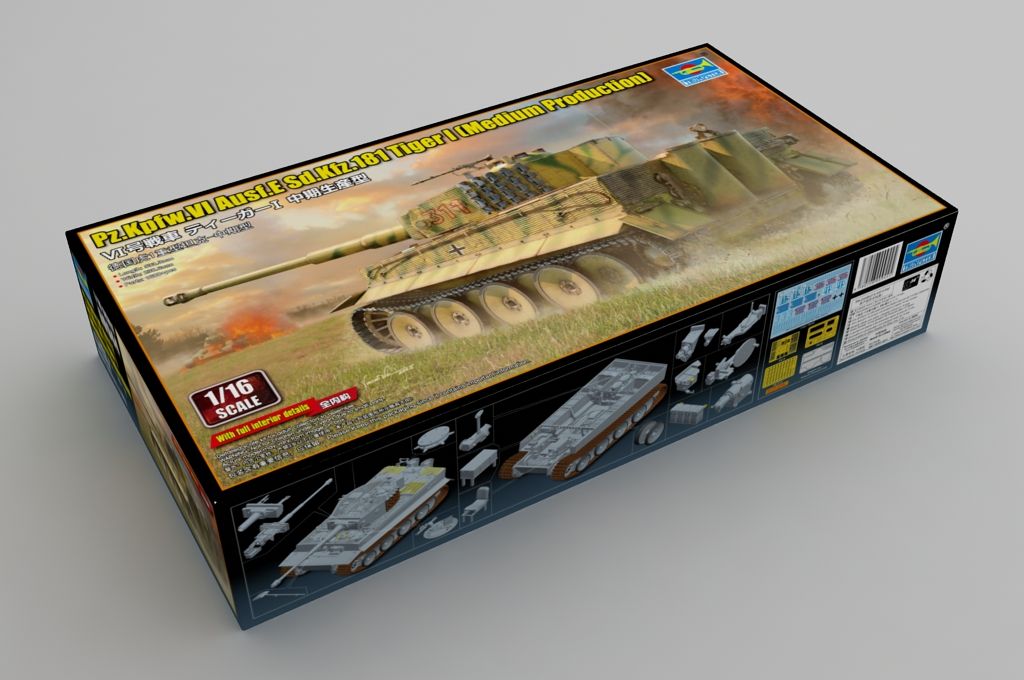 1:16 Pz.Kpfw.VI Ausf.E Sd.Kfz.181 Tiger I (Medium Production)