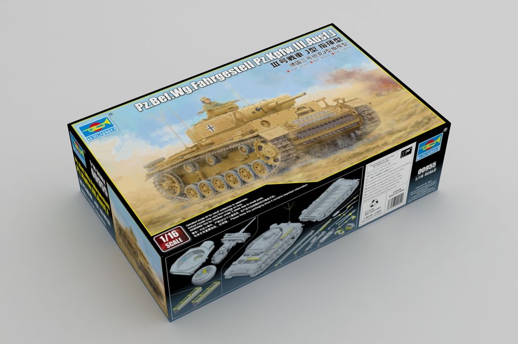 1:16 Pz.Bef.Wg.Fahrgestell Pz.Kpfw.III.Ausf.J 