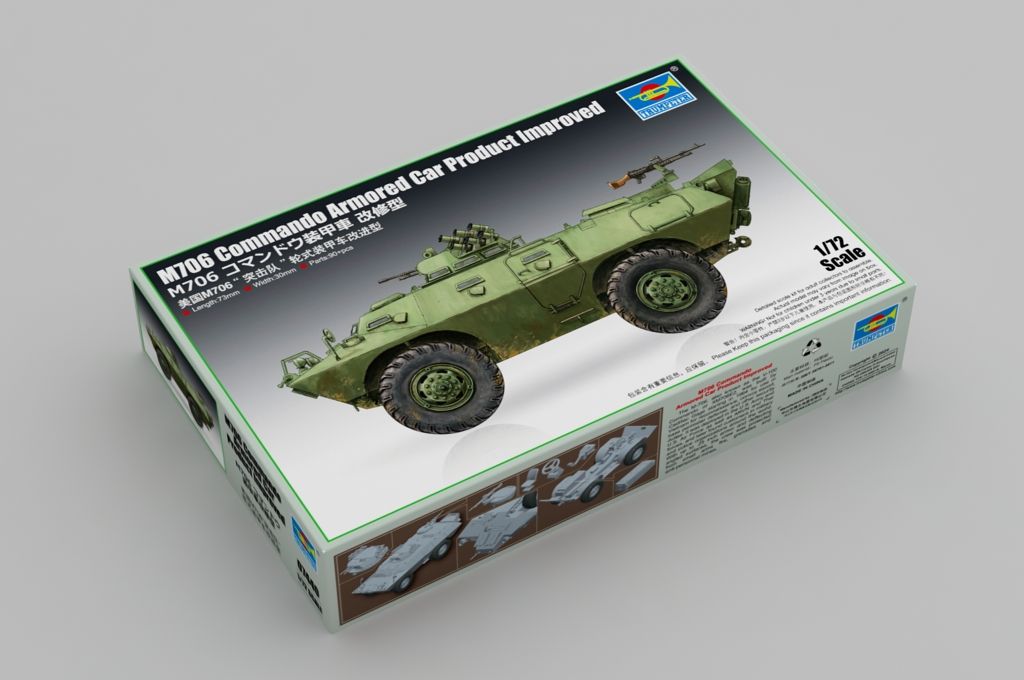1:72 M706 Commando Armored Car Product Improved