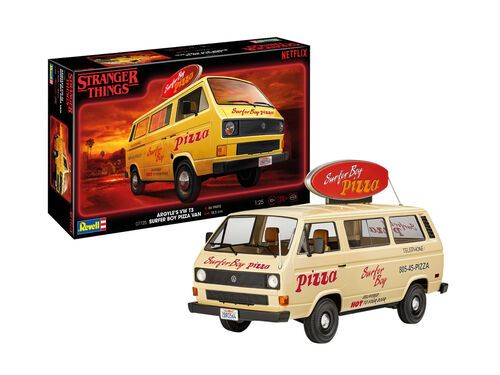 1:25 VW T3 Bus Surfer Boy - Stranger Things