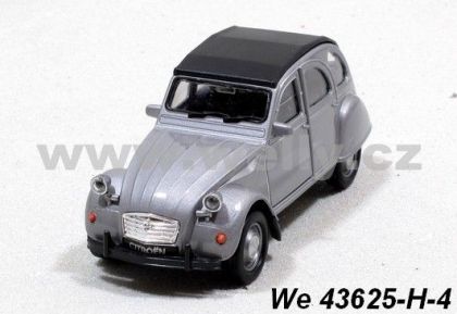 1:34-39 Citroen 2CV soft top (silver)
