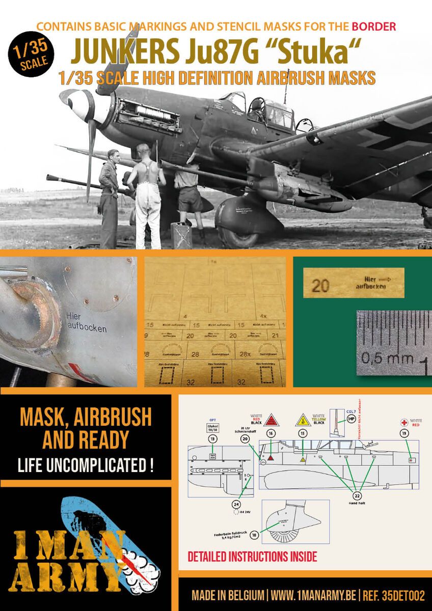 1:35 Junkers Ju-87 G (for Border kits)