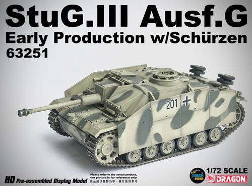1:72 StuG.III Ausf.G Early Production With Shürzen, StuG.Brig. 242, Italy 1943
