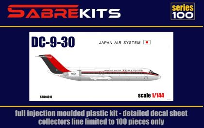 1:144 Douglas DC-9-30 (Japan Airline System)