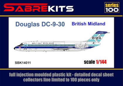 1:144 Douglas DC-9-30 (British Midland)