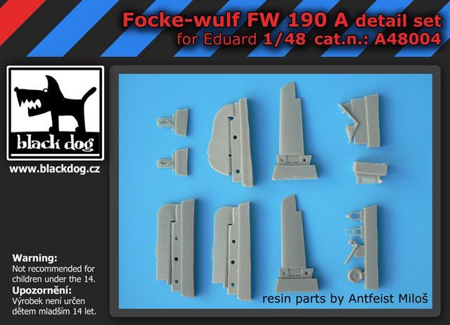 1:48 Focke-Wulf FW 190 A detail set