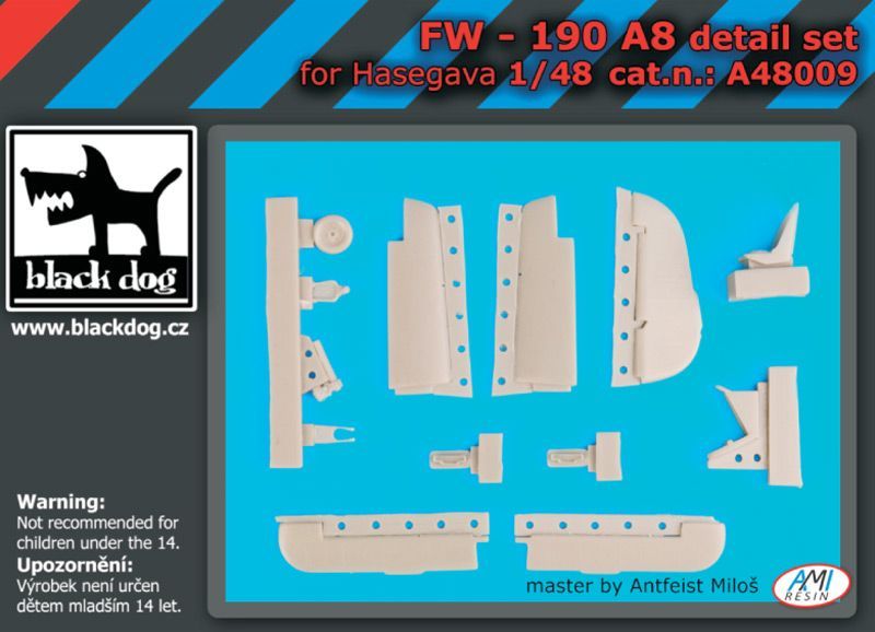 1:48 Fw-190 A8 detail set