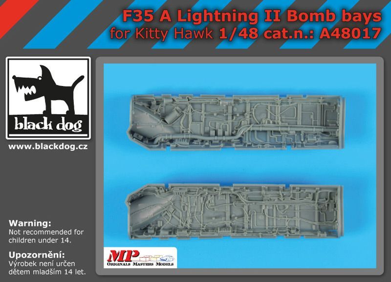 1:48 F 35 A Lighting II bomb bays