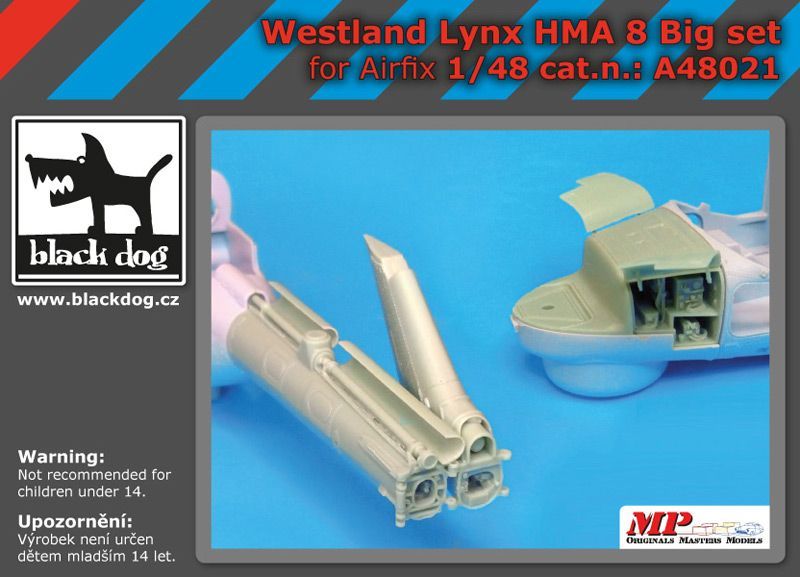 1:48 Westland Lynx HMA8 big accessories set
