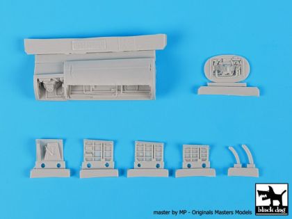 1:48 Grumman OV 1D Mohawk front electronic