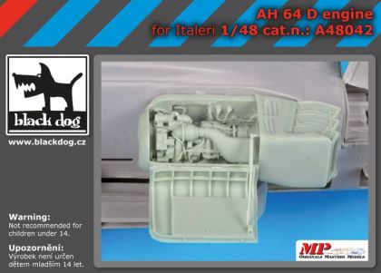 1:48 AH-64 D engine