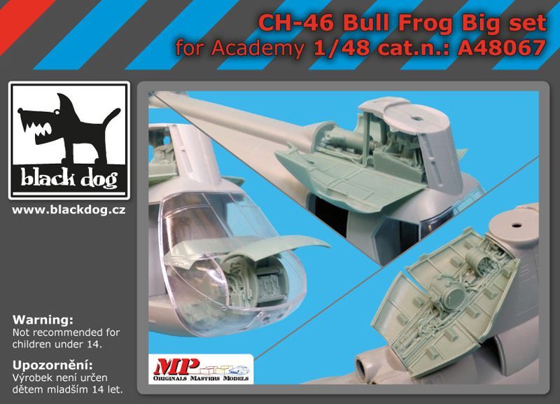 1:48 CH-46 Bull Frog big set