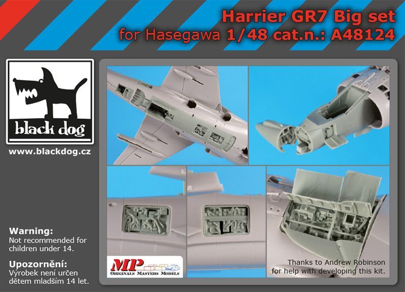1:48 Harrier GR 7 big set