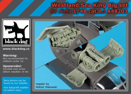 1:48 Westland Sea King big set