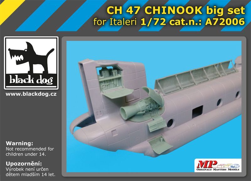 1:72 Ch -47 Chinnok big set
