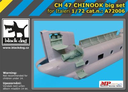 1:72 Ch -47 Chinnok big set