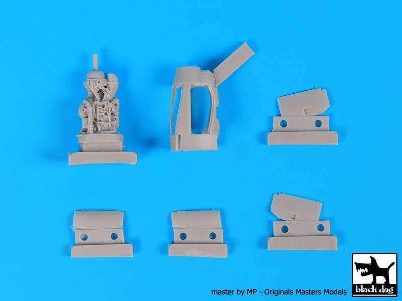 1:72 AC-130 H Hercules engine