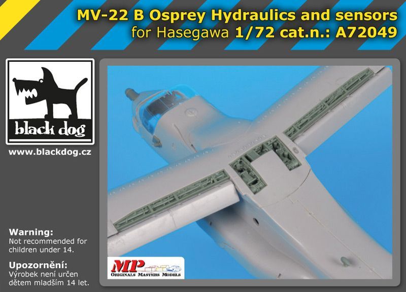 1:72 MV- 22B Osprey Hydraulics and sensors