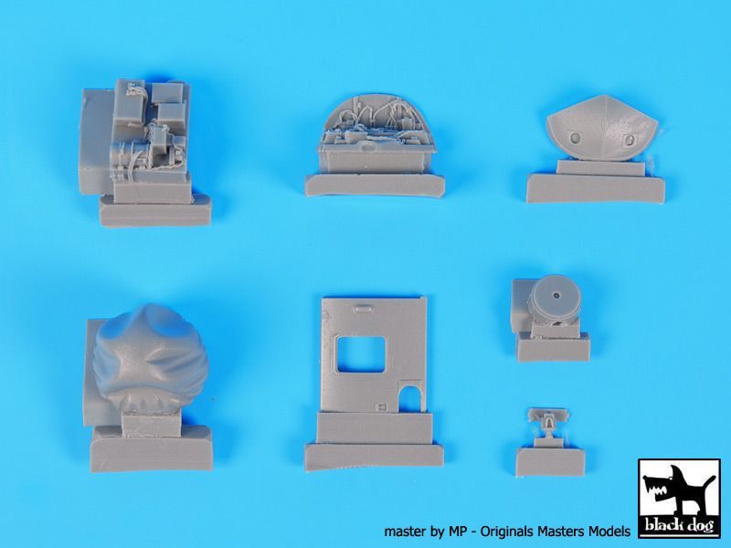 1:72 Sea King AEW 2 radar+electronics