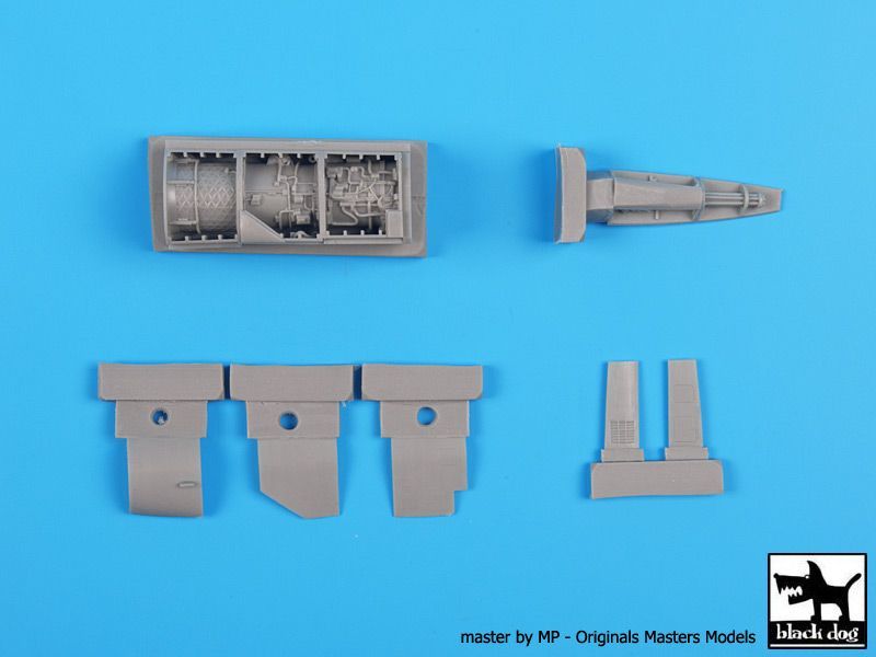 1:72 F-15 C engine+canon