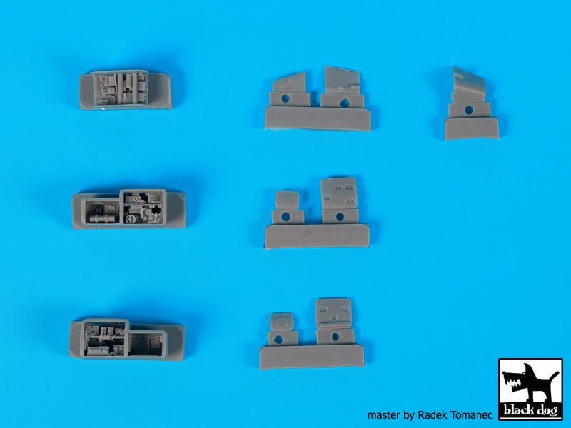 1:72 AH-64 D Rear electronics