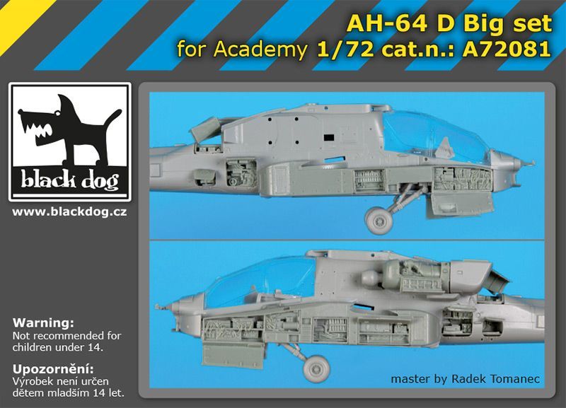 1:72 AH-64 D big set
