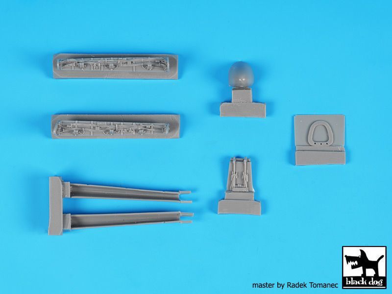 1:72 A-10 wings+rear electronics