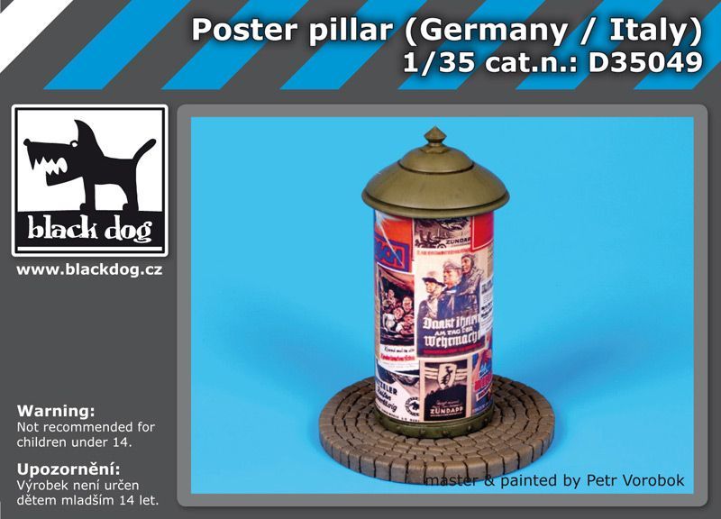 1:35 Poster pillar Germany-Italy