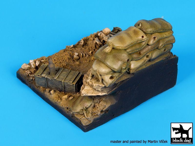 1:35 Sandbags base