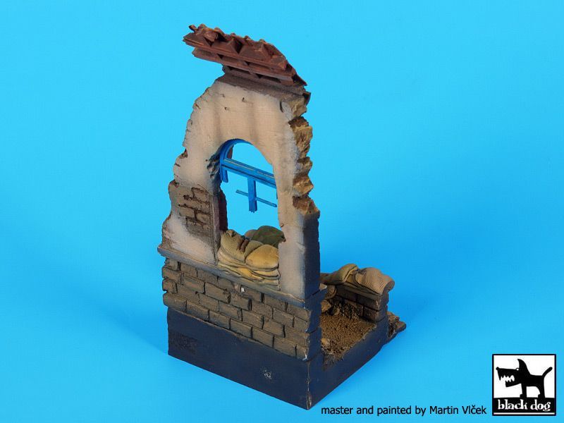 1:35 House ruin Italy 1944 base