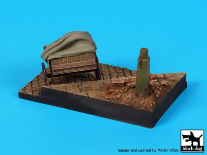 1:35 Street with cart base
