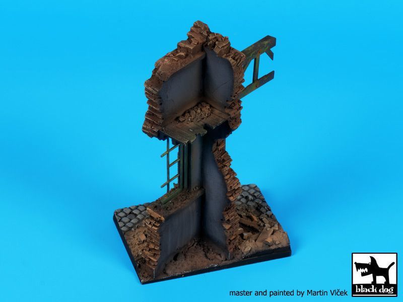 1:35 Stalingrad factory ruin base