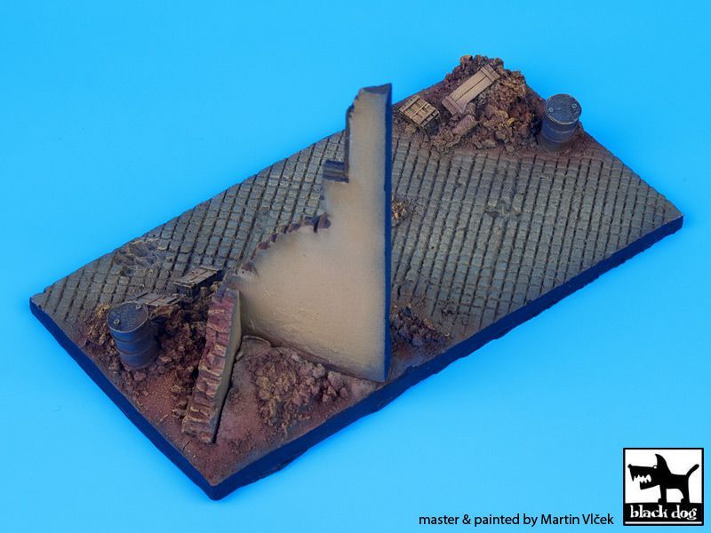 1:72 Cobblestone street (130x70 mm)