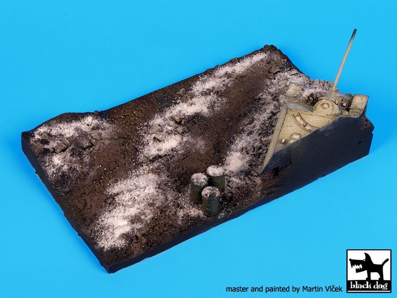 1:72 Destroyed Jagdpanzer base