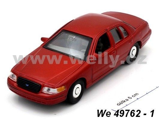 1:34-39 Ford ´99 Crown Victoria (red)