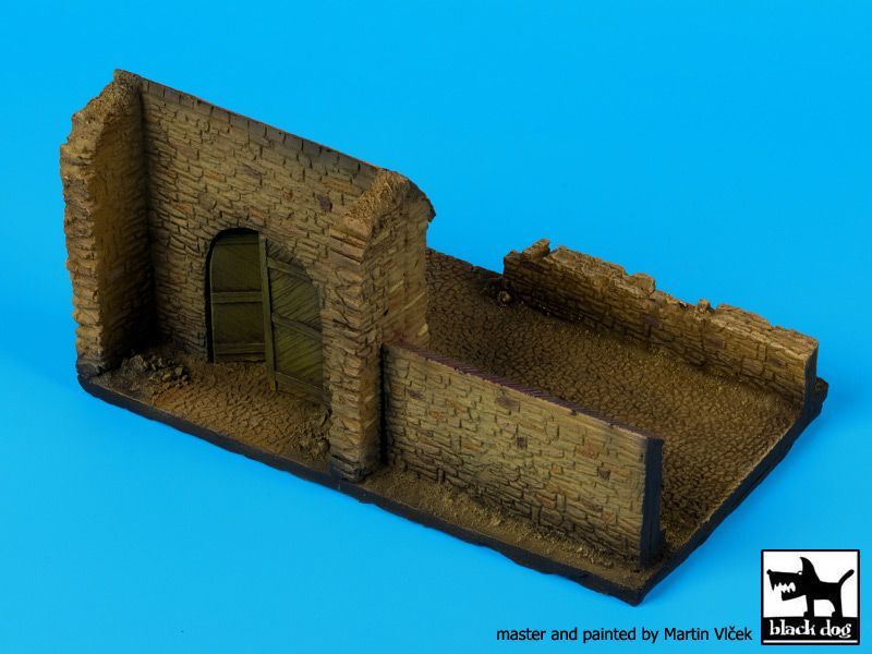 1:72 Wall with gate N