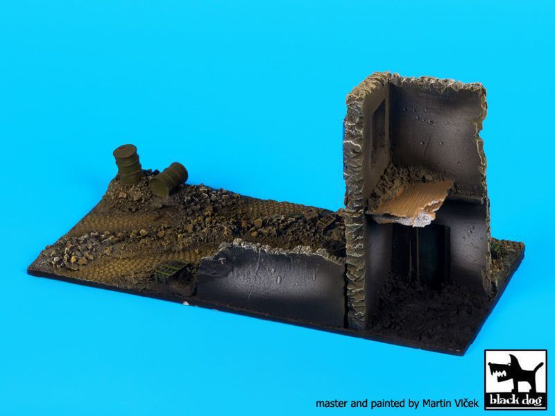 1:72 Ruined house italy base