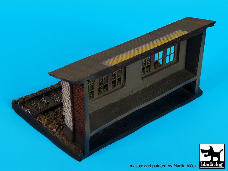 1:72 Railway station base