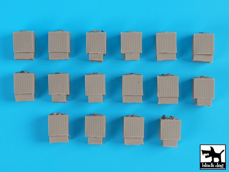 1:72 Sandbag armored wall (HESCO) 1