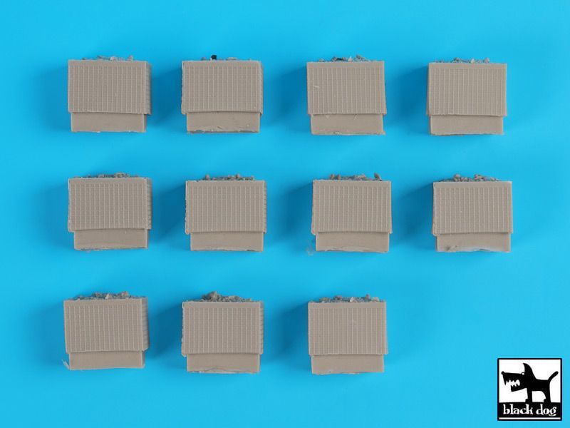 1:72 Sandbag armored wall (HESCO) 2