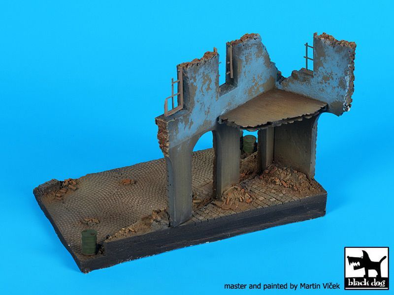1:72 House ruin Europe N°2 base