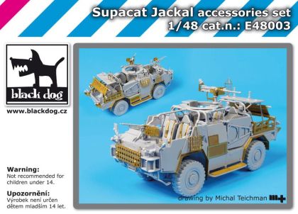 1:48 Supacat Jackal accessories set