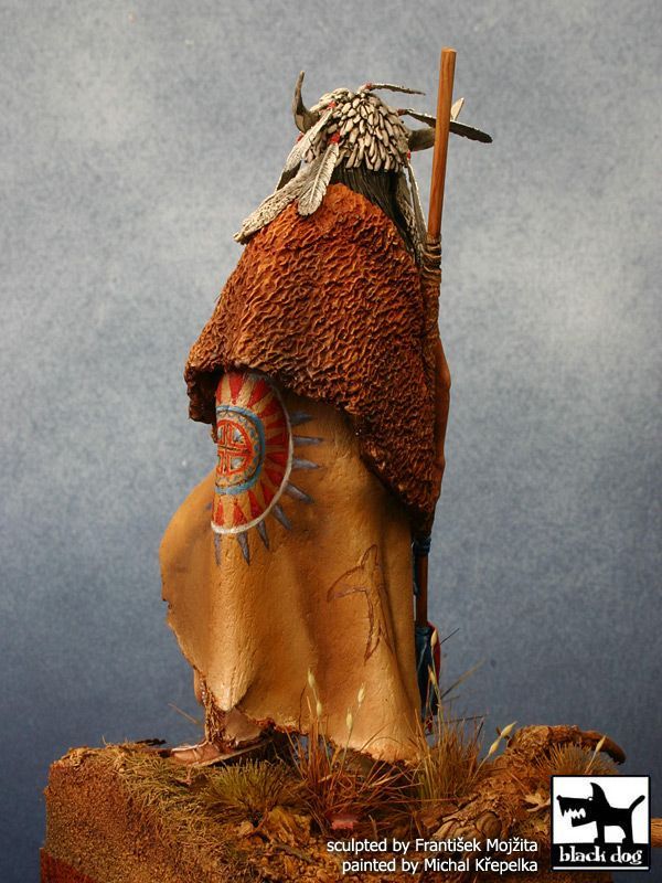 75mm Black foot warrior