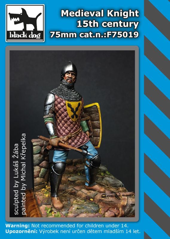 75mm Medieval Knight 15Th Century