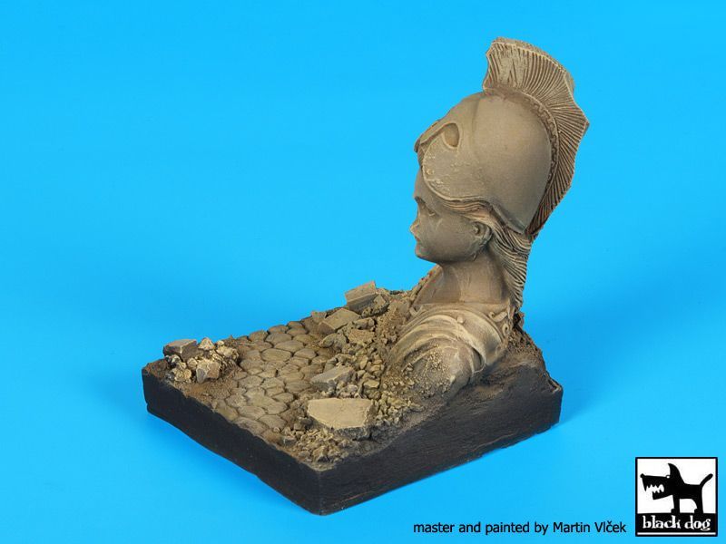 1:35 Destroyed statue base